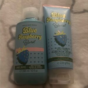 🩵Blue Raspberry Burst Body Wash & Lotion Set – Bath & Body Works🩵
